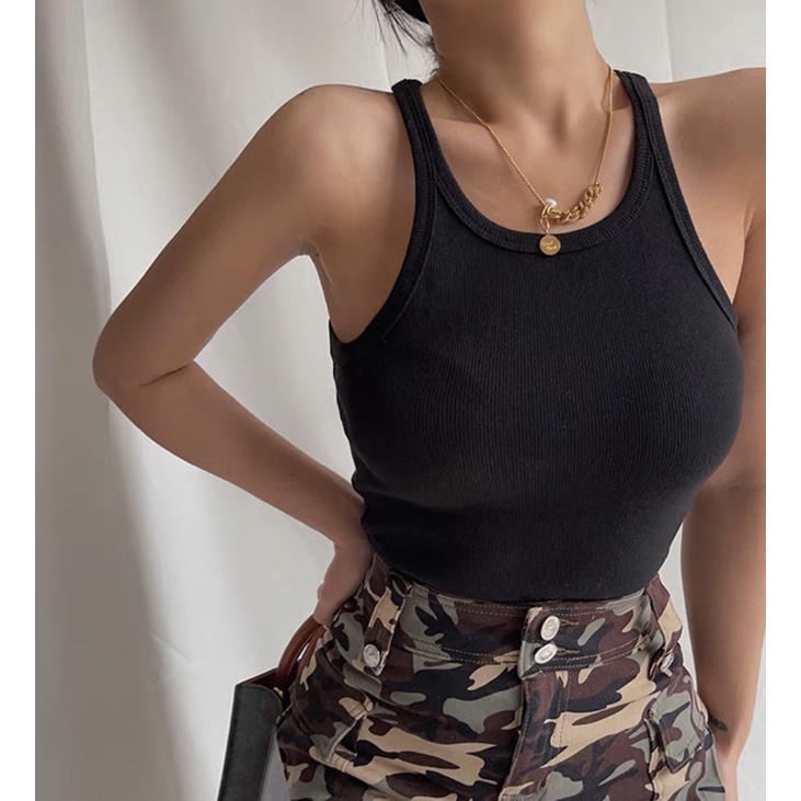 femi.lab áo ba lỗ vintage, áo ba lỗ nữ, áo thun nữ (tank top) | BigBuy360 - bigbuy360.vn