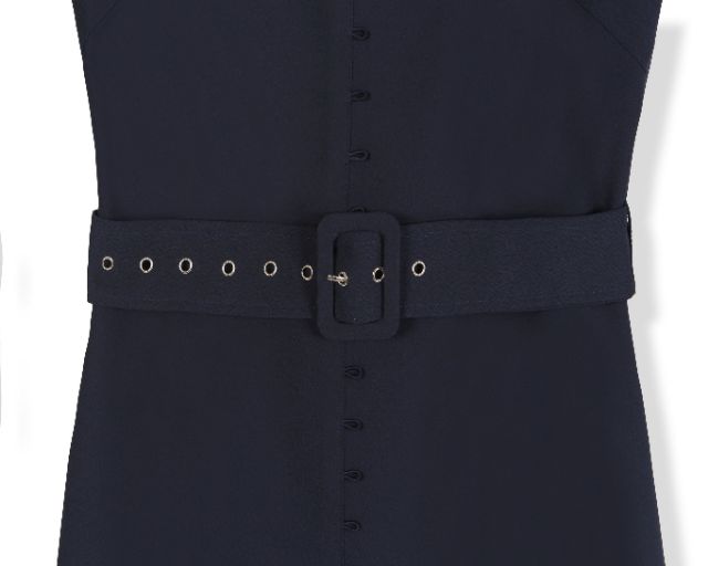 Đầm sát nách kèm belt Mentosa D835
