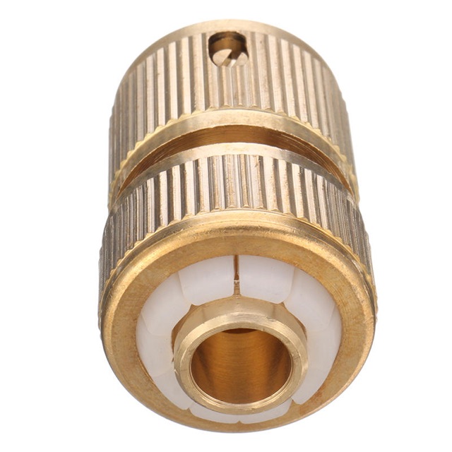 Bộ khớp nối nhanh bằng thau dây hút máy rửa xe 22mm thông dụng
