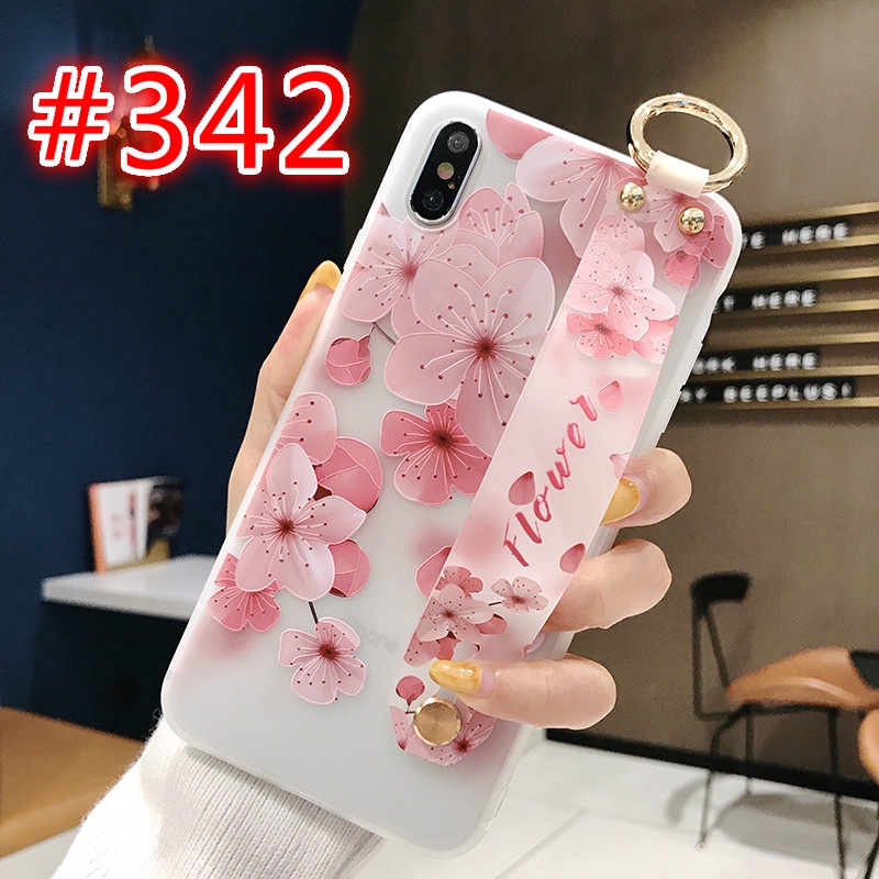 Ốp lưng TPU mềm in hoa kèm dây đeo dành cho Realme 6 C11 C3 C2 5 5i OPPO A31 A91 A5 A9 2020 K3 A1K F7 F9 F11 Pro A83 F1s F5 A7 A5s A3s A37 A57 A71 | BigBuy360 - bigbuy360.vn
