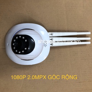 Camera YooSee 3 râu 2MP góc rộng có đèn cổng mạng LAN