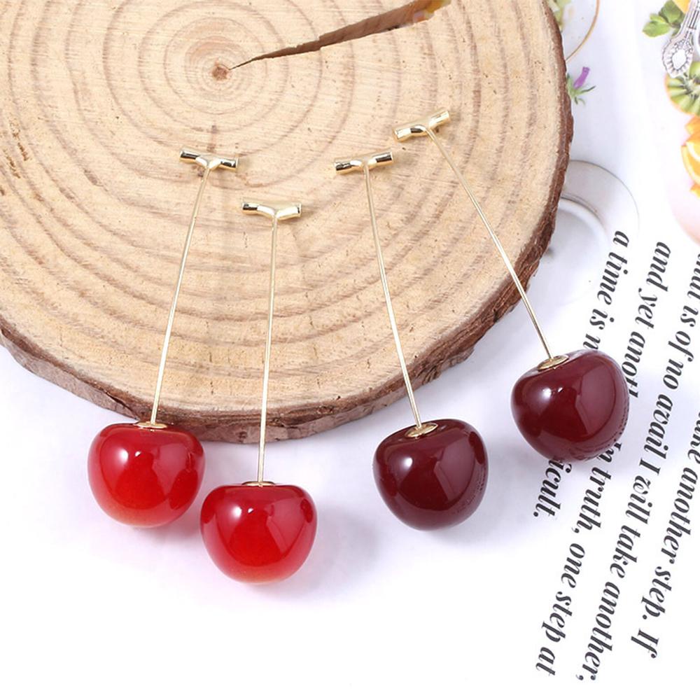 BERNARDO Khuyên Tai Thả Hình Trái Tim / Cherry Pierre Polnareff Rohan Kishibe / Cherry Tùy Chỉnh Cho Nam