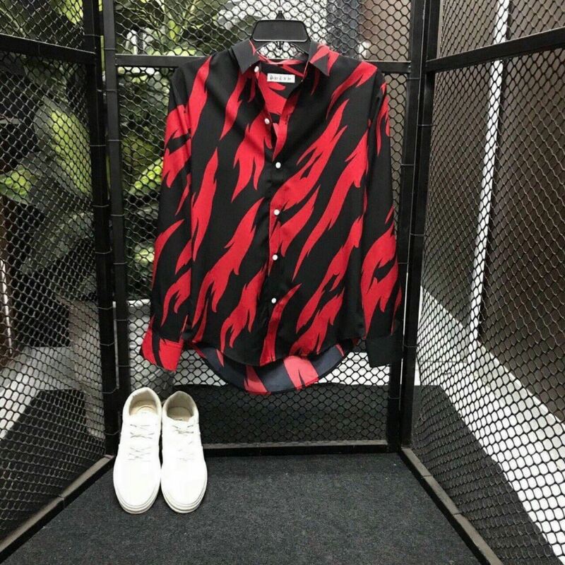 Áo sơ mi lụa nam