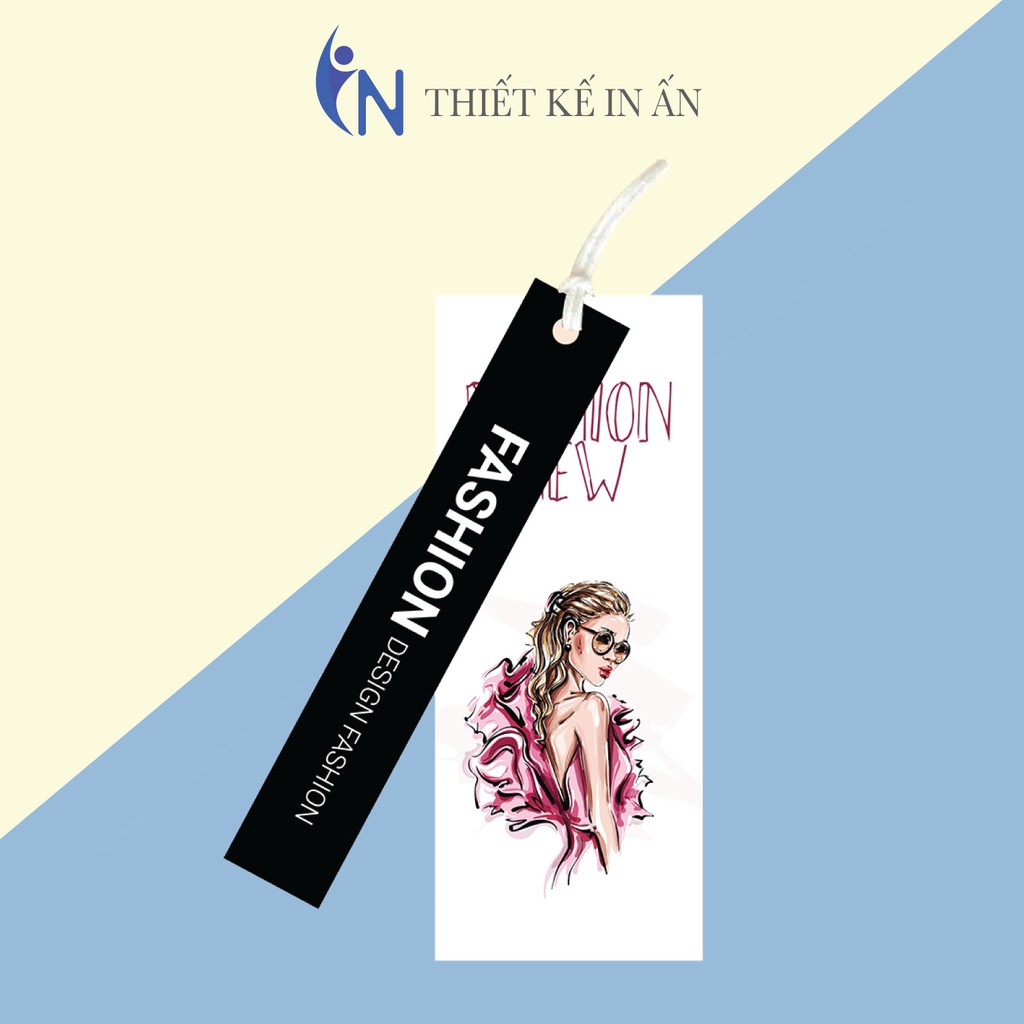 SET bộ 2 NHÃN MÁC TAG QUẦN ÁO giúp nâng cao thương hiệu cho shop -  set 100 bộ - mẫu 08