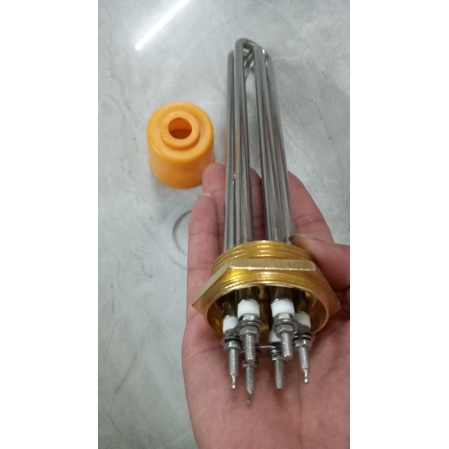 Điện trở ren 48 ,ren đồng cụm ren đun nước , sử dụng cho các loại nồi nấu đậu, nấu cháo, nấu rượu, công suất 4kw/6kw/9kw