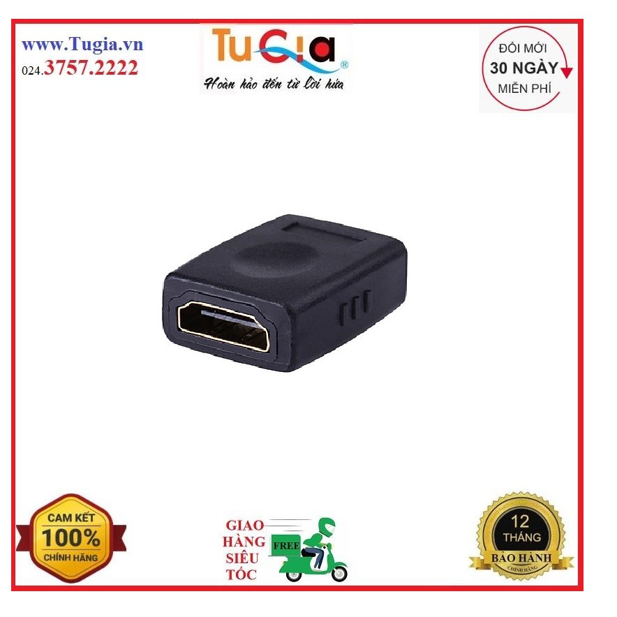 Đầu nối HDMI 2 đầu âm Vention H380HDFF - Hàng Chính Hãng