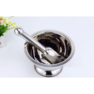 Bộ cối chày inox cao cấp(đủ cỡ)