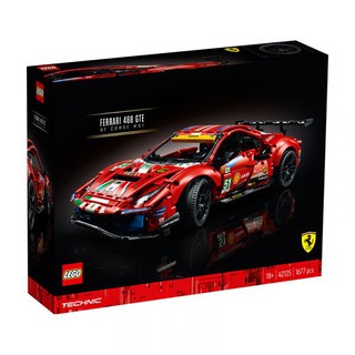 Lego lắp ráp 42125 Siêu Xe Ferrari 488 GTE