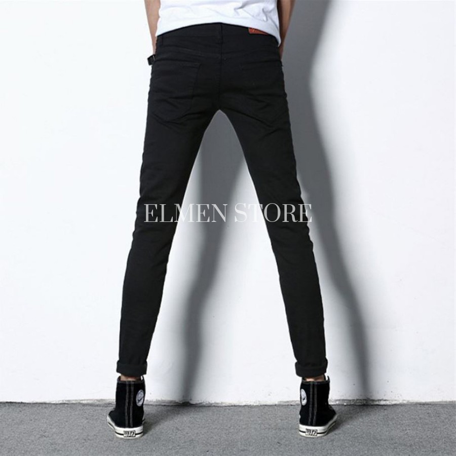 quần jeans nam đen trơn | BigBuy360 - bigbuy360.vn