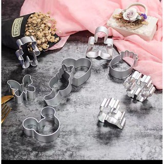 Khuôn nhấn nhôm bánh cookies