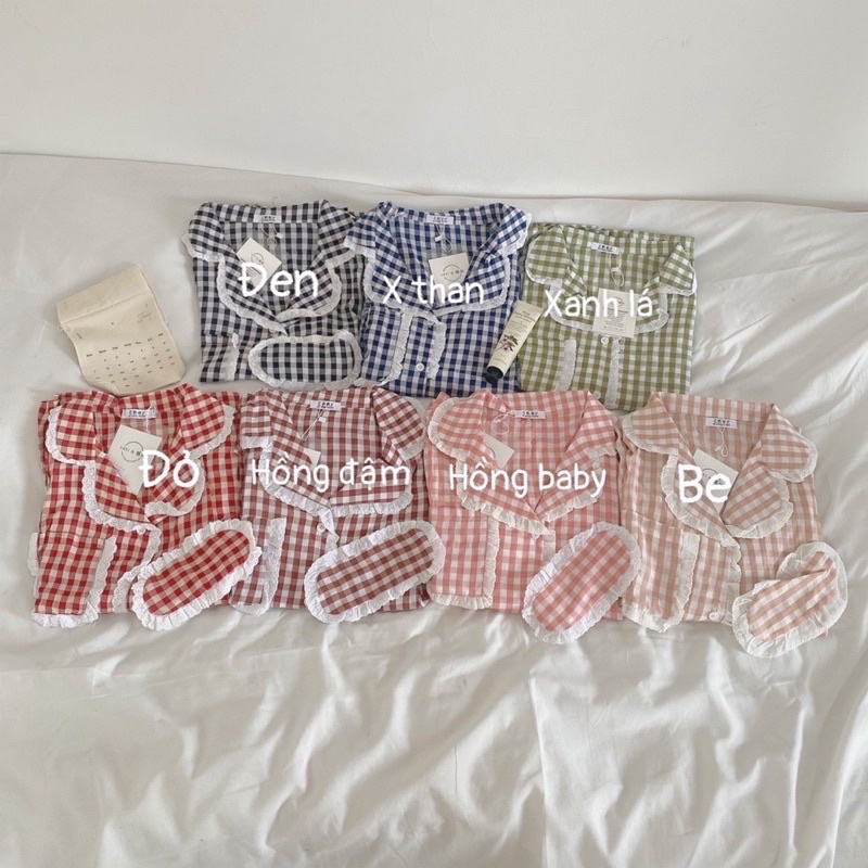 Theday _ Thêm quần dài bộ ngủ theo set cộc