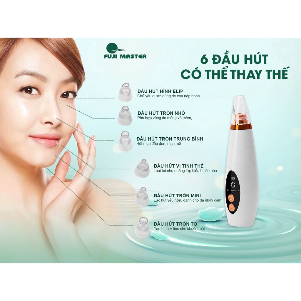 Máy Hút Mụn Đầu Đen Fuji master FJM-1922 - Hàng chính hãng