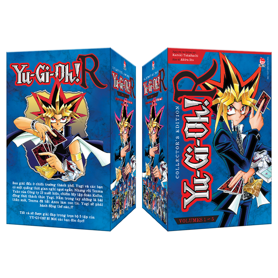 Sách - Box Set YU-GI-OH! R (Bộ 5 Tập)