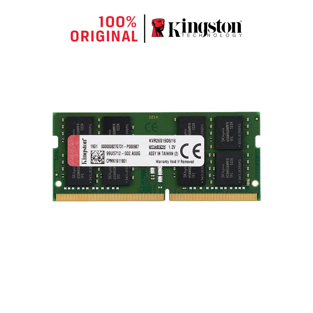 RAM laptop Kingston KVR26S19D8/16 1x16GB DDR4 2666MHz