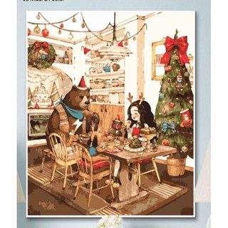 Link Sale Tranh Tô Màu Số Hóa NÀNG THƠ CAO CẤP Đã Căng Khung