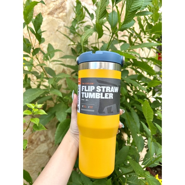 LY GIỮ NHIỆT STANLEY THE ICEFLOW FLIP STRAW TUMBLER 887ML (30OZ) USA