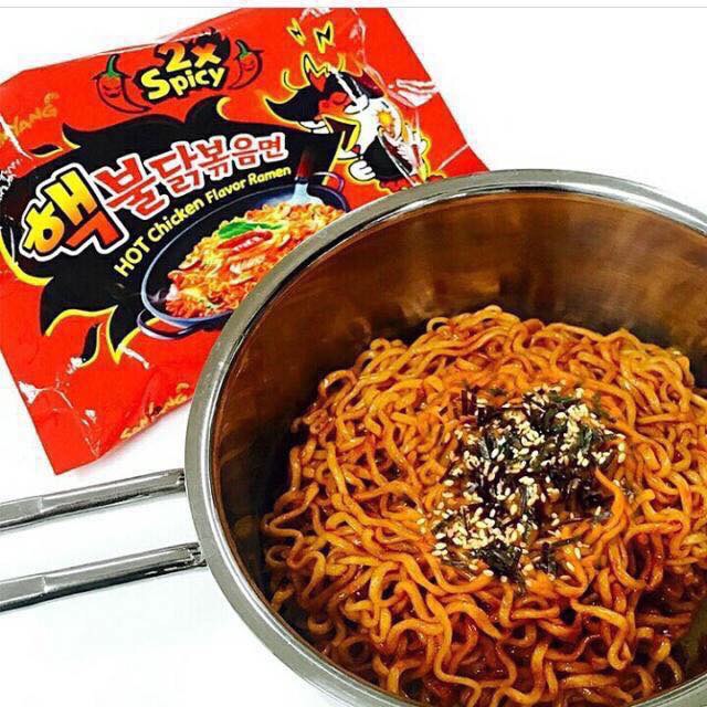 🇰🇷Mì cay x2 gói đỏ SamYang ( gói 140g )