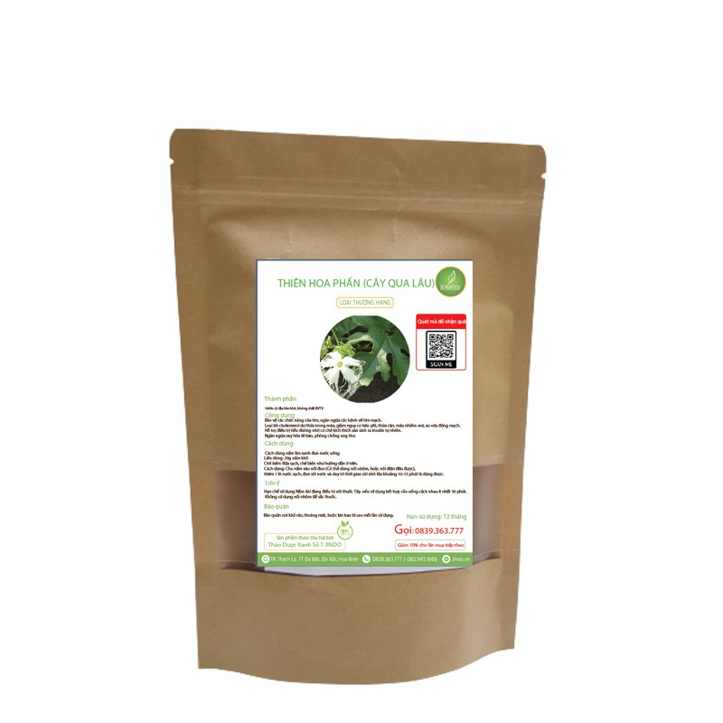 Thiên hoa phấn khô thượng hạng JINDO 1kg