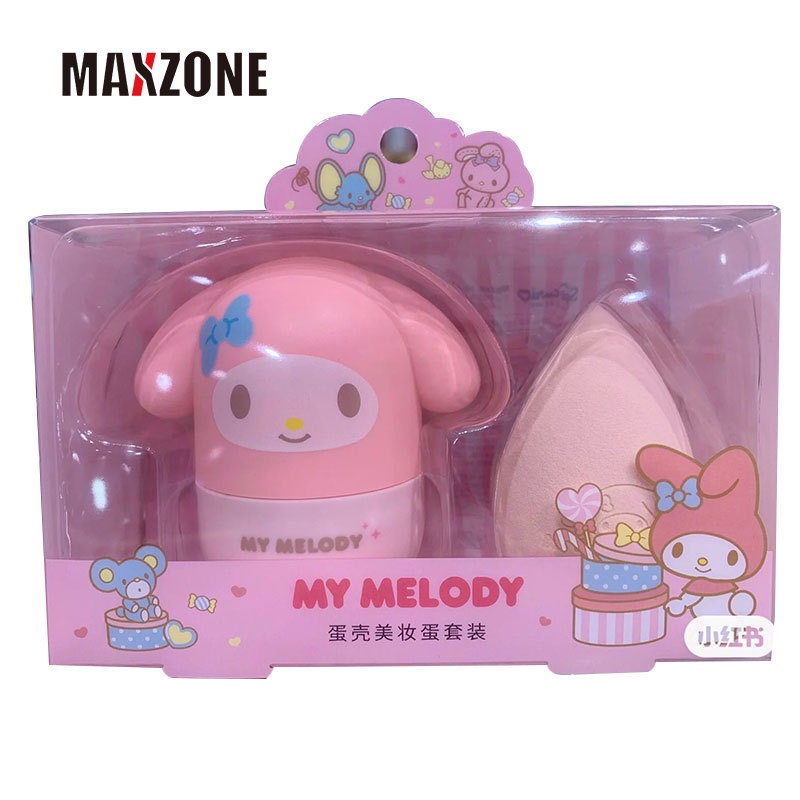 Bộ Mút Trang Điểm Thiết Kế Hình Cinnamoroll Dễ Thương