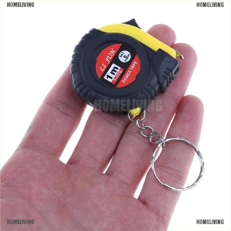 Thước Dây Mini Có Móc Khóa Dài 1m