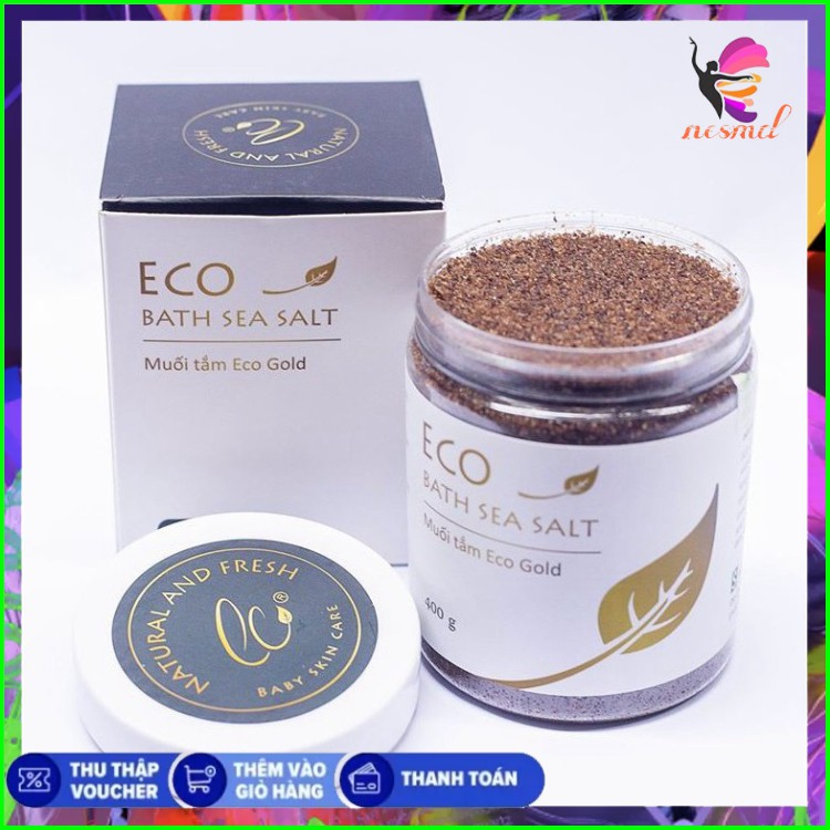 MUỐI TẮM THẢO DƯỢC ECOGOLD 400G - AN TOÀN TUYỆT ĐỐI CHO DA NHẠY CẢM | WebRaoVat - webraovat.net.vn