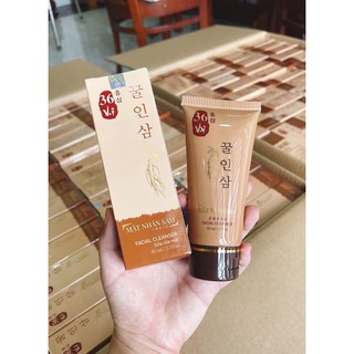 SỮA RỬA MẬT NHÂN SÂM 36 VỊ - CAO MỤN SÂM ĐỎ