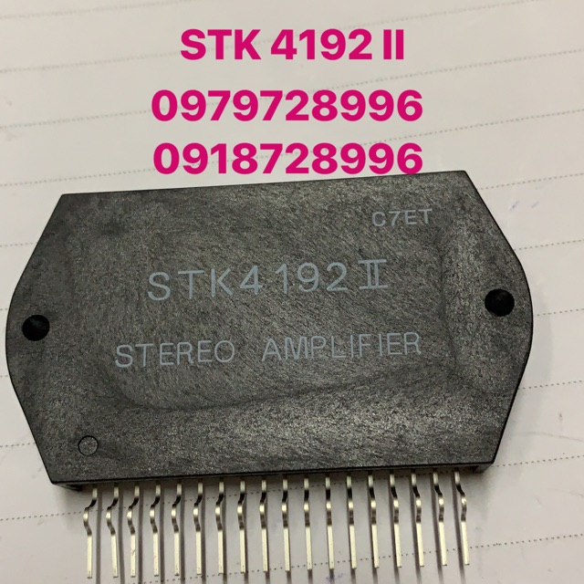 IC CÔNG SUẤT ÂM THANH STK 4192 II