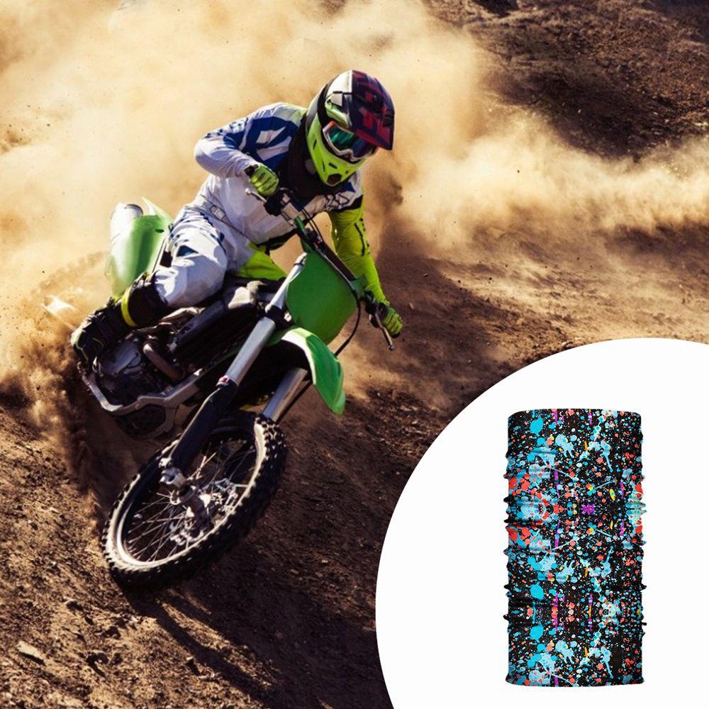 Khăn Trùm Đầu Kiêm Mặt Nạ In Họa Tiết Nhiều Màu Sắc Giữ Ấm Bảo Vệ Cổ Tiện Dụng Khi Lái Xe