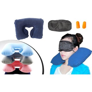 [XẢ KHO_FREESHIP]  Gối Hơi Du Lịch - Văn Phòng