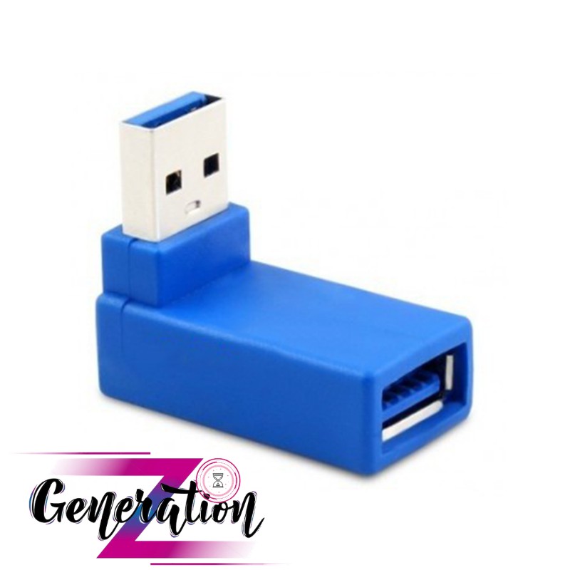 ĐẦU USB NỐI DÀI 3.0 VUÔNG GÓC 90 ĐỘ UNITEK (Y-A 020) - ĐẦU USB NỐI DÀI 3.0 UNITEK (Y-A 020)