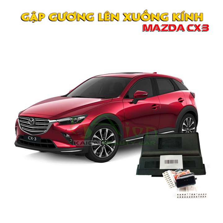 Gập gương lên xuống kính Mazda CX3 - Kavitech chính hãng