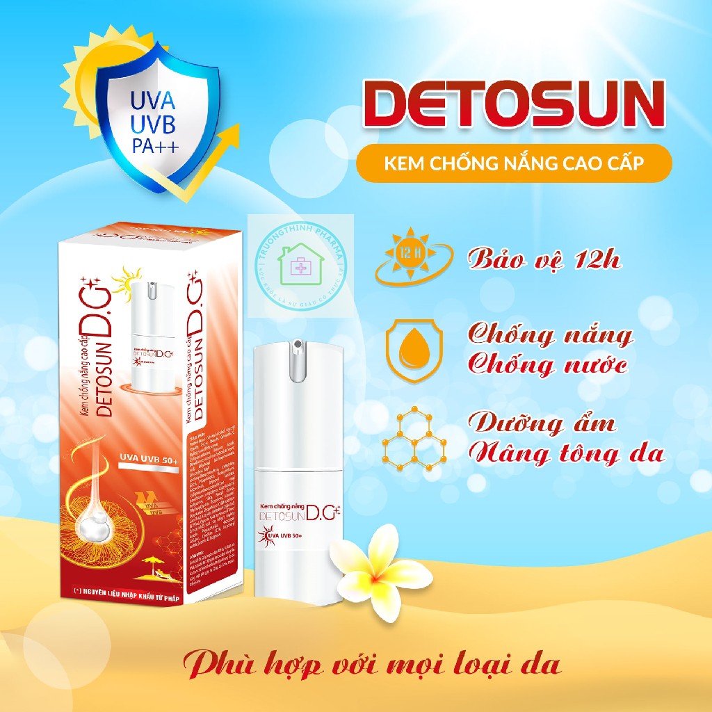 VIÊN UỐNG CHỐNG NẮNG DETOSUN | Thế Giới Skin Care