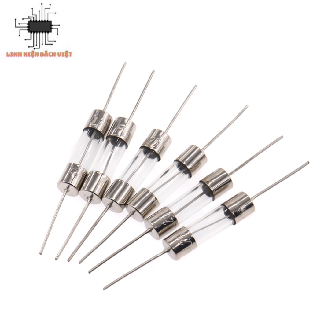Cầu chì bếp từ cầu chì chân cắm 5x20mm các loại