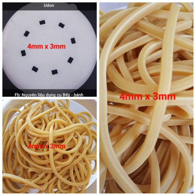 Khuôn udon 4x3mm