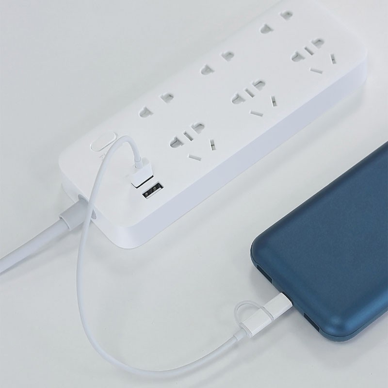 Ổ điện Xiaomi ZMI Power Strip 6 cổng 2 USB CX05