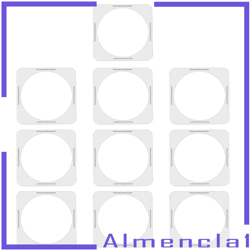 (Hàng Mới Về) Set 10 Miếng Đệm Làm Ấm Sáp Hình Vuông Dùng Một Lần Tiện Dụng | BigBuy360 - bigbuy360.vn