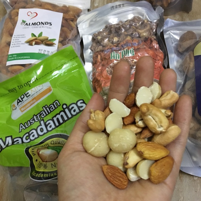 combo các loại hạt