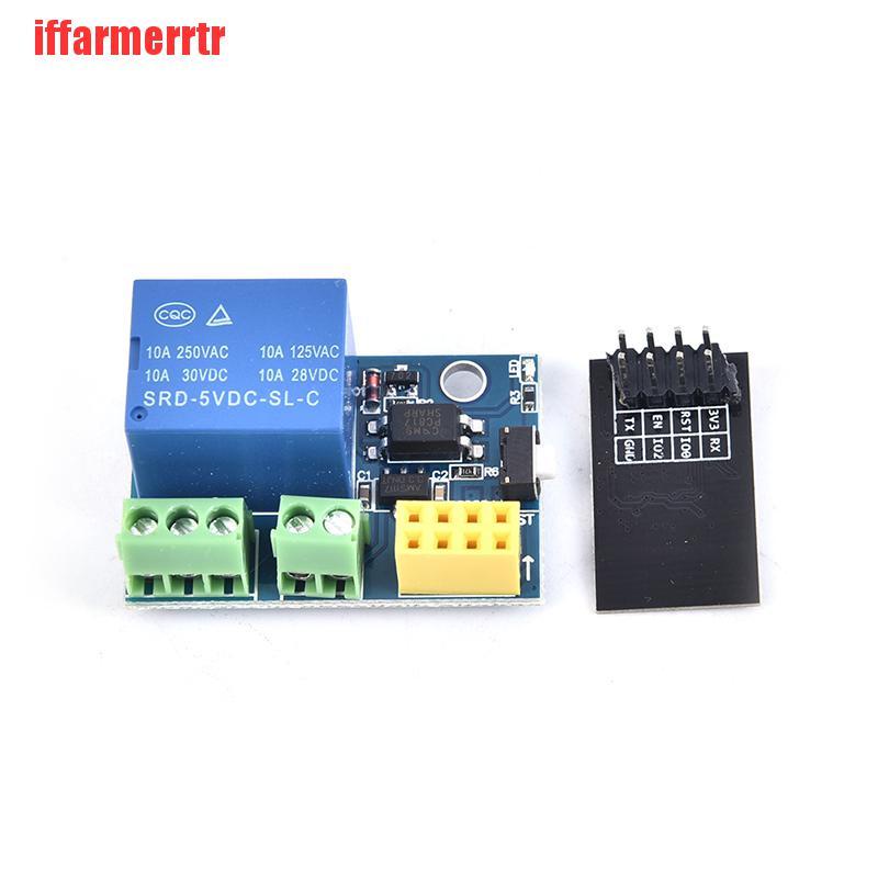 {iffarmerrtr}Smart Home Remote Control Switch Phone APP ESP01 ESP-01 Wireless WIFI Module KGD