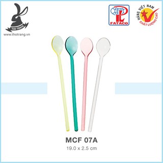 Muỗng cafe mcf07a nhựa trong acrylic cao cấp fataco việt nam