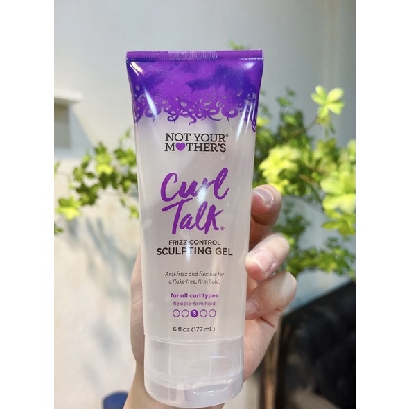 Gel Tạo Kiểu Dành Cho Tóc Xoăn Not Your Mother's Curl Talk Frizz Control Sculpting Gel 177ml - CHÍNH HÃNG