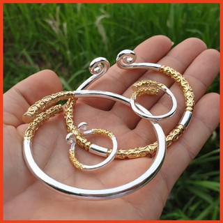 Combo 1 Vòng Kim Cô- 1 Nhẫn kim cô WuKonG - Unisex Bạc 925