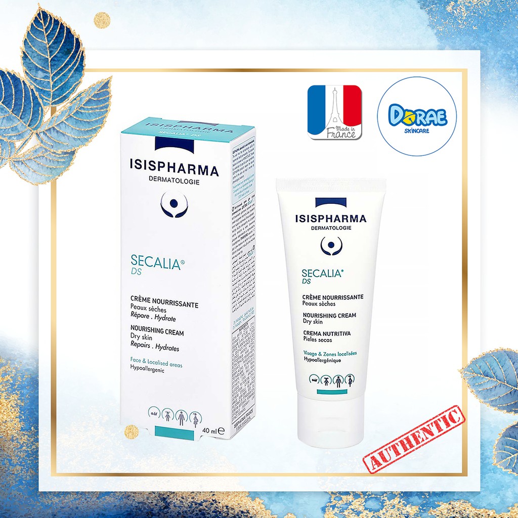 ✅ Kem Dưỡng Ẩm, Làm Mềm Da ISIS Pharma Secalia DS