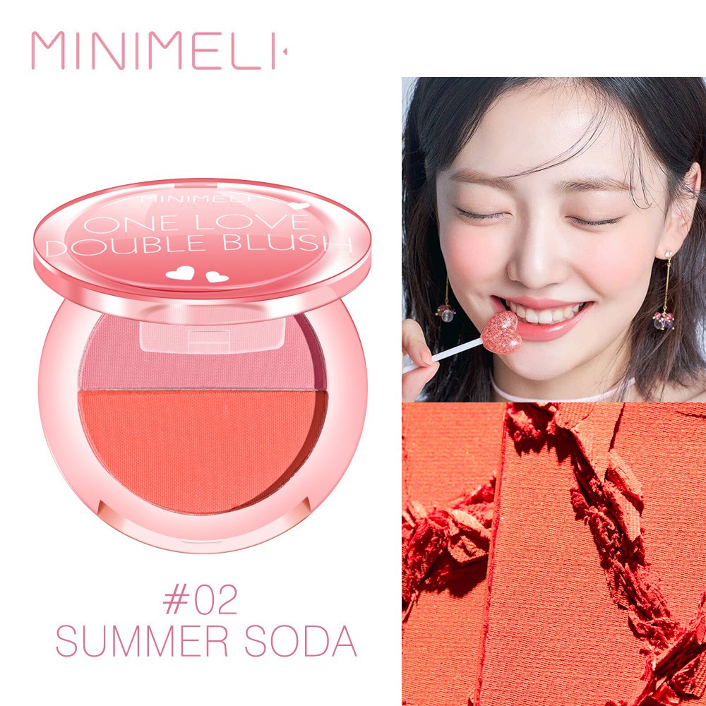 Phấn má hồng kiêm tạo khối Minimeli trang điểm tự nhiên | BigBuy360 - bigbuy360.vn
