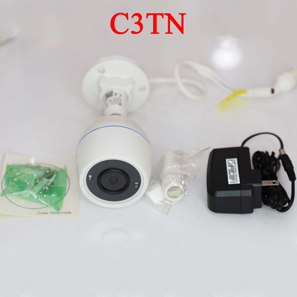 Camera Wifi EZVIZ ngoài trời C8W/C8C/C3TN - Siêu nét 4MP/2MP Mắt kép xoay 360 - Hàng chính hãng