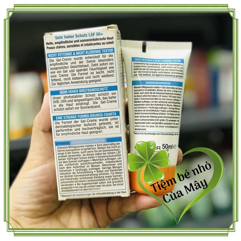 Kem chống nắng Ganier nội địa Đức dành cho Da nhạy cảm | BigBuy360 - bigbuy360.vn