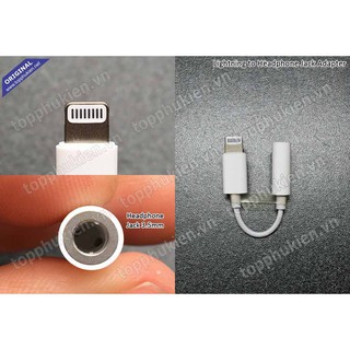 Đầu chuyển Lightning to Jack 3.5mm Adapter