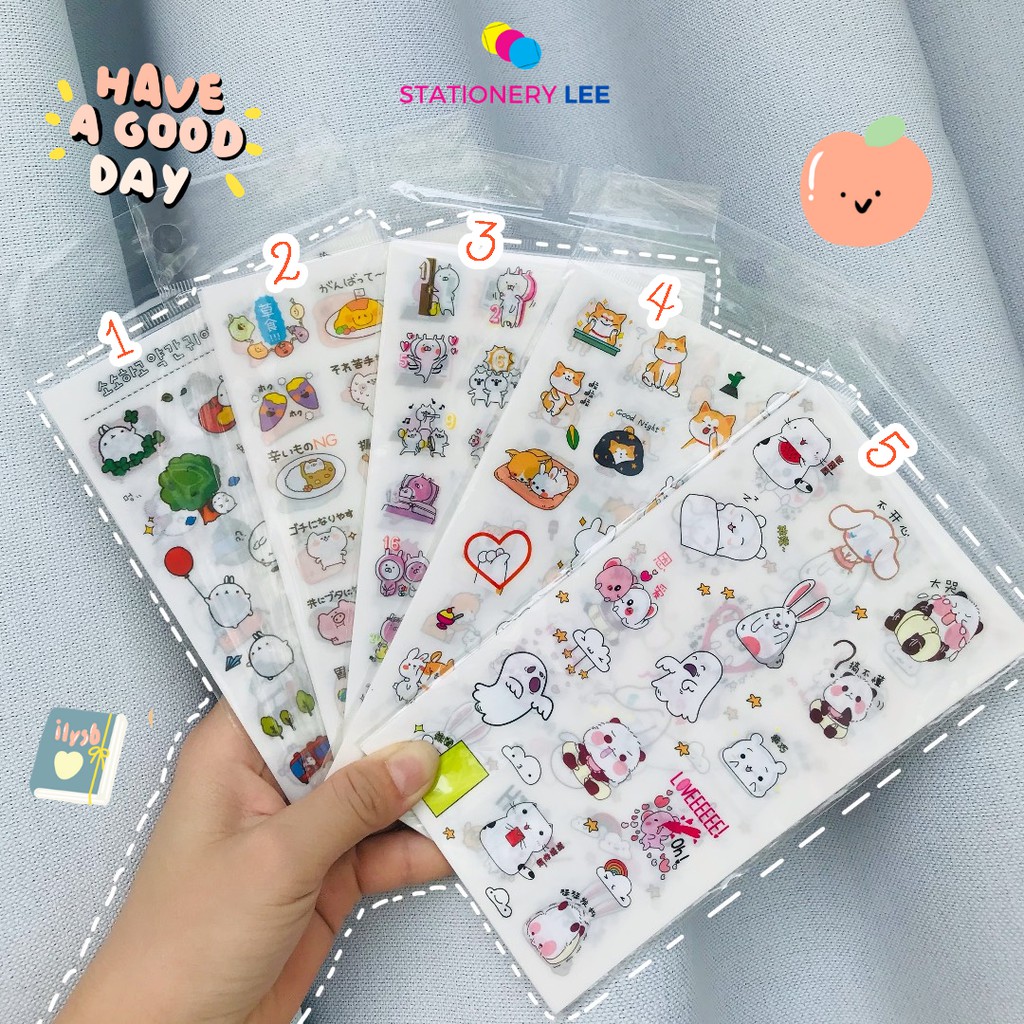 Sticker Hình Dán Cute