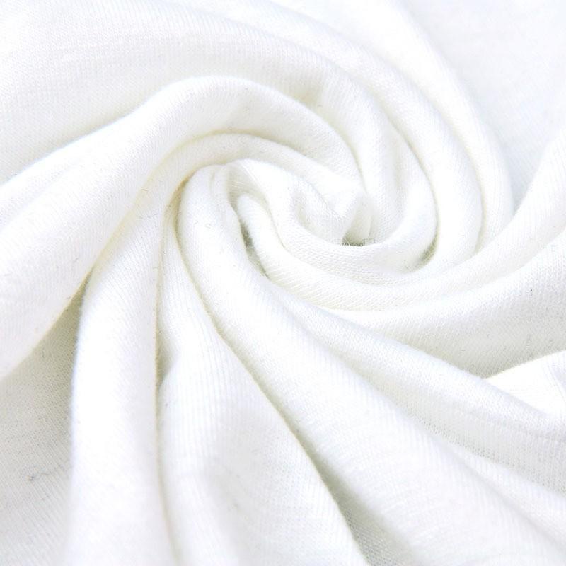 Áo thun cotton cổ tròn in logo đơn giản dễ phối đồ size S-5XL cho nam nữ
