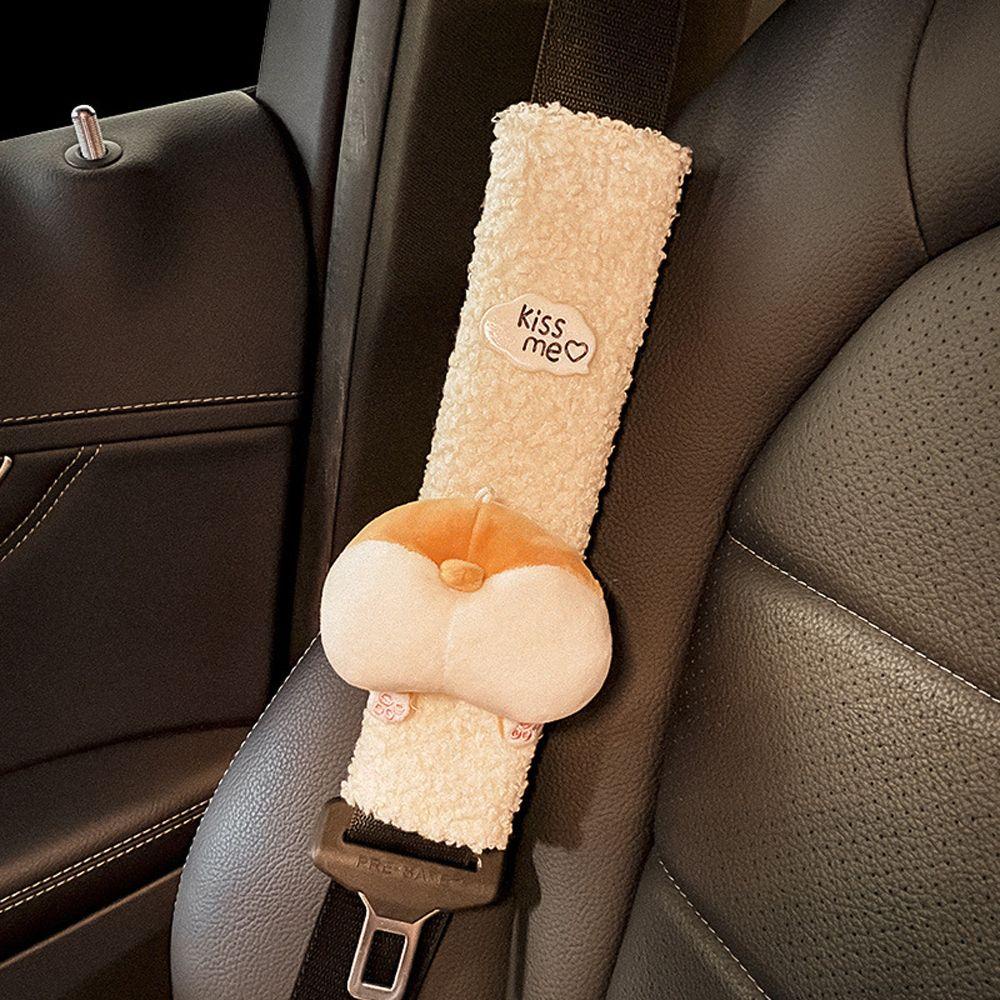 Vỏ Bọc Dây Đai An Toàn Bằng Vải Bông Trang Trí Nội Thất Xe Hơi Cho Người Lớn Và Trẻ Em