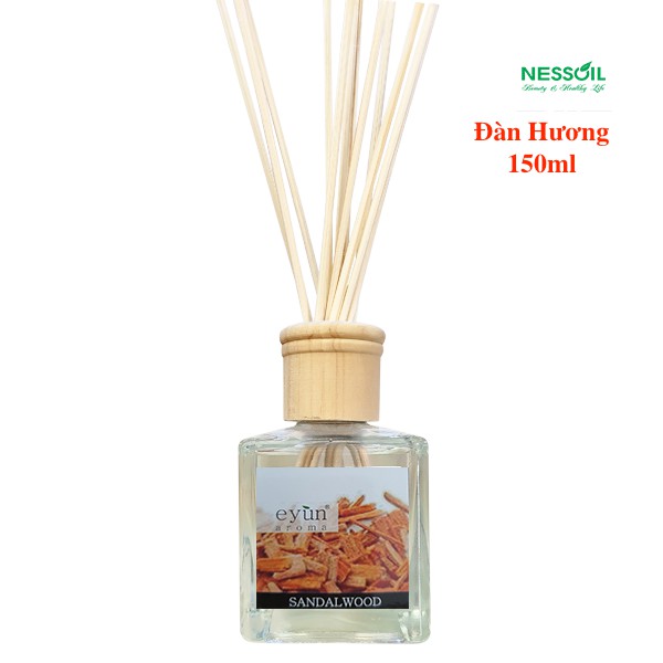 [Cung cấp sĩ &amp; lẻ tinh dầu nước hoa chính hãng] Bộ tinh dầu nước hoa thơm phòng hương gỗ đàn hương 150ml